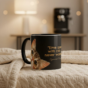 Mug Le Temps Passé Avec Les Chats N'est Jamais Perdu