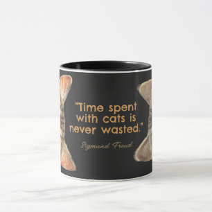 Mug Le Temps Passé Avec Les Chats N'est Jamais Perdu