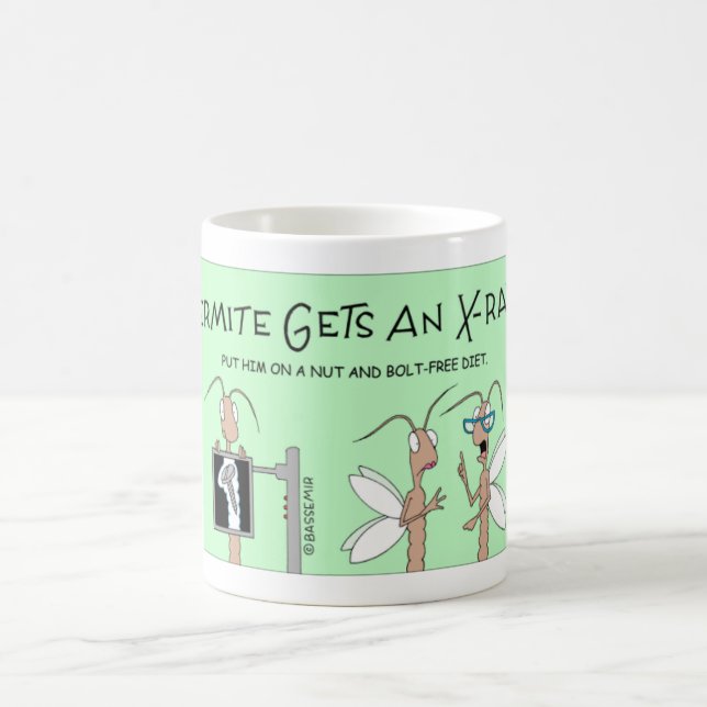 Mug Le termite obtient un rayon X (Centre)