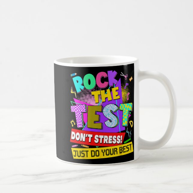 Mug Le test de stress de jour Enseignants (Droite)
