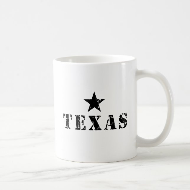 Mug Le Texas, l'état solitaire d'étoile (Droite)