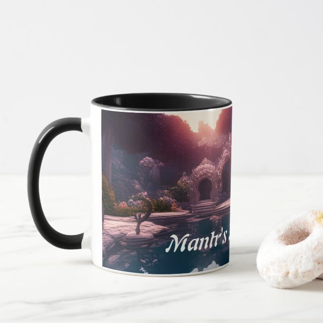Mug Le thé du matin de Mantr (Avec donut)