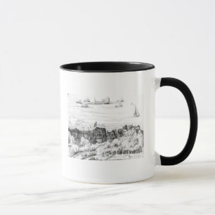 Mug Le théâtre de cygne sur le Bankside en tant que
