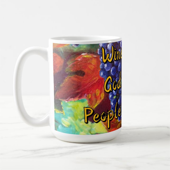 Mug Le thème du vin (Gauche)