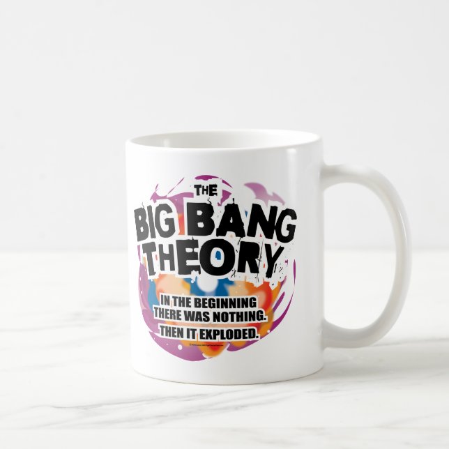 Mug Le théorie du Big Bang (Droite)