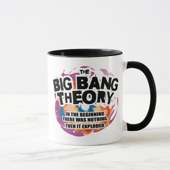 Mug Le théorie du Big Bang (Droite)