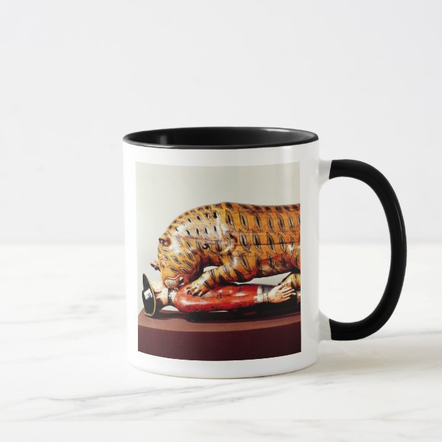 Mug Le tigre de Tipu, c.1790 (bois) (Droite)