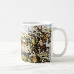 Mug Le tir entendu 'autour du monde Domenick D'Andrea