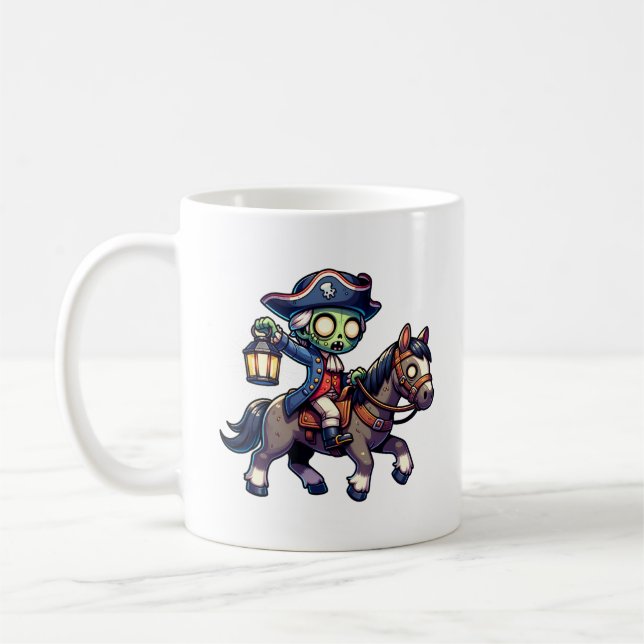 Mug Le tour de Zombie Paul Revere (Gauche)