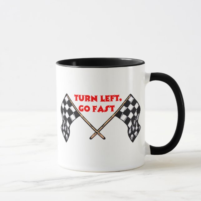 Mug Le tour laissé vont rapidement (Droite)