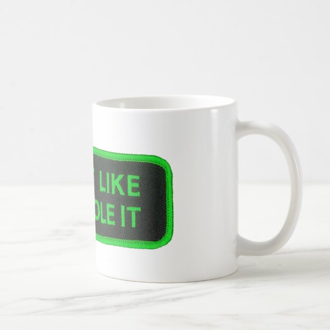 Mug Le tour qu'il vous aiment l'a volé - vert (Droite)