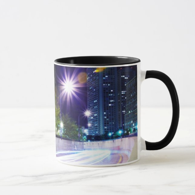 Mug Le trafic brouillé la nuit (Droite)