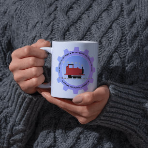 Mug Le train de la pensée est parti sans moi