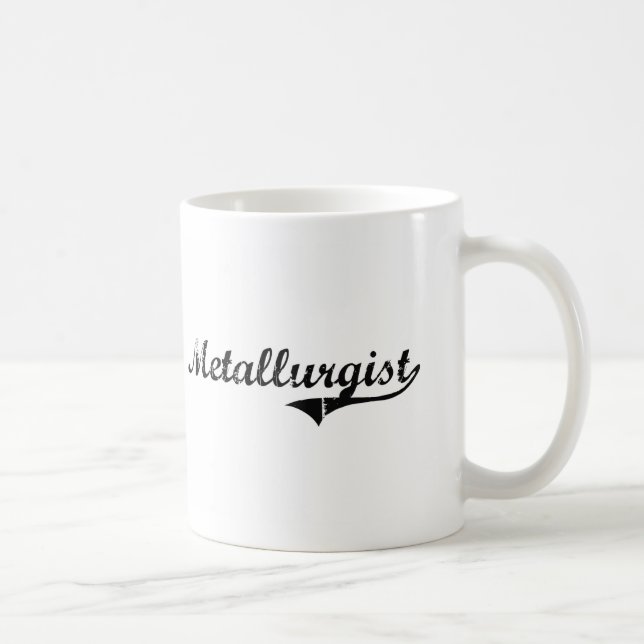 Mug Le travail de professionnel de métallurgiste (Droite)