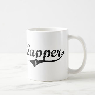 Mug Le travail de professionnel de soldat du génie