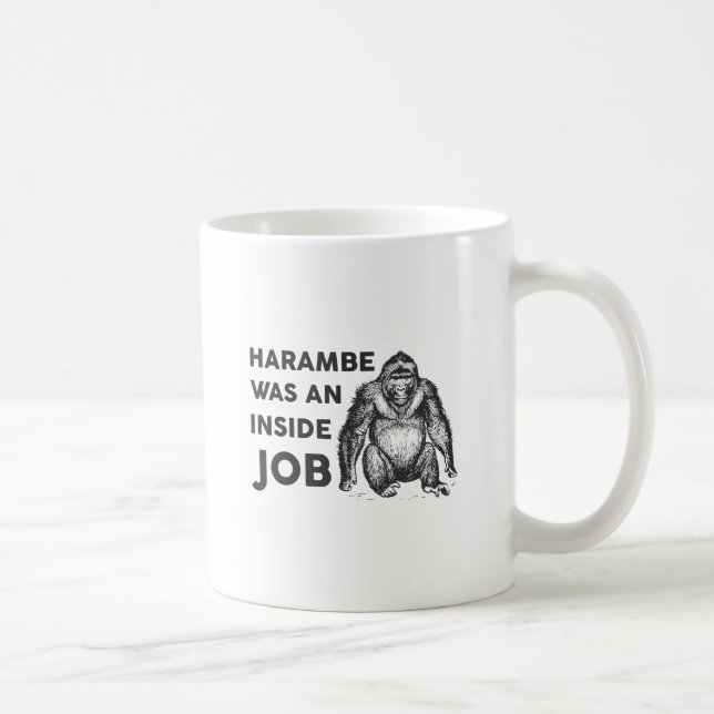 Mug Le travail intérieur Harambe (Droite)
