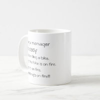 Mug personnalisable – Ce concept d'aller travailler tous les jours