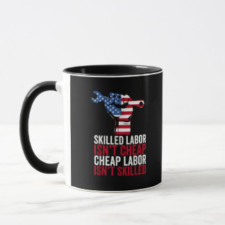 Mug Le travail qualifié n’est pas une journée de trava