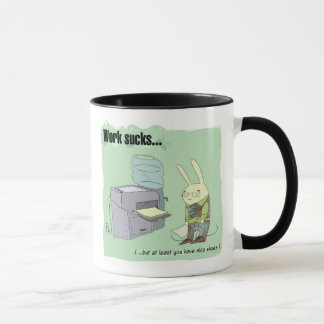 Mug Le travail suce