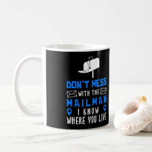 Mug Le Travailleur Postal Ne Manque Pas Avec La Boîte