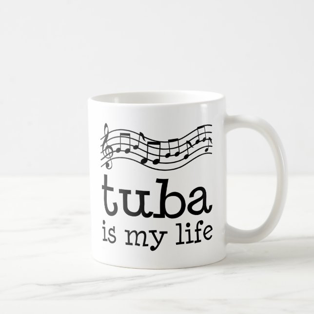 Mug Le tuba est ma vie (Droite)