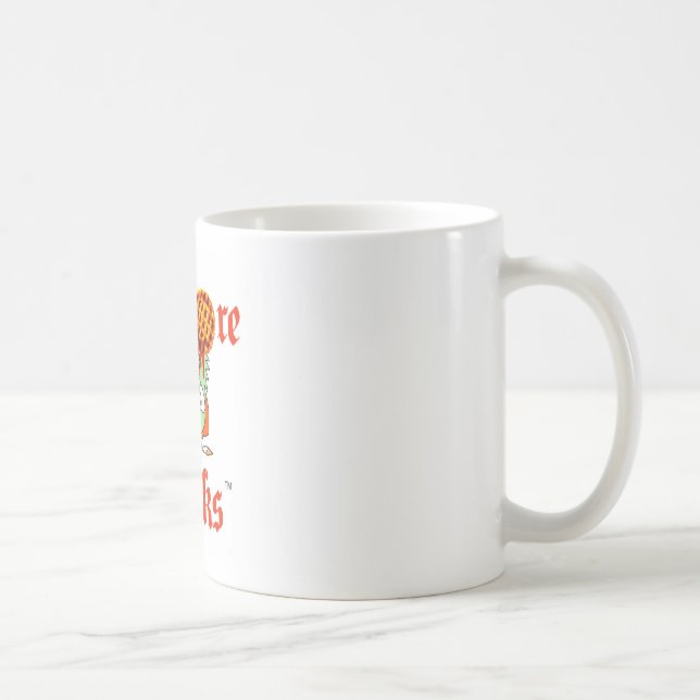Mug Le vampire penche 1 logo (Droite)