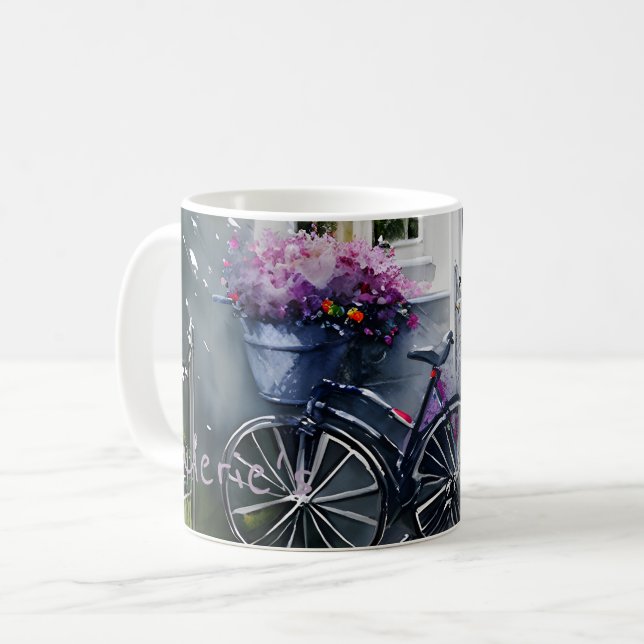 Mug Le Vélo du jardin (Devant gauche)