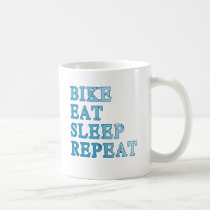 Mug Le vélo, mangent, dorment, répètent des produits