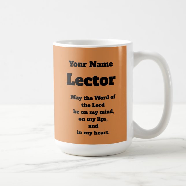 Mug Le vénérable Bède prêchant (P 008 ; Prière) (Droite)
