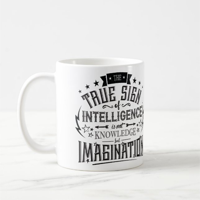 Mug Le Véritable Signe D'Intelligence (Gauche)