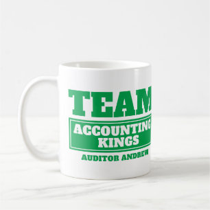 Mug Le vert d'équipe personnalisent l'équipe et la