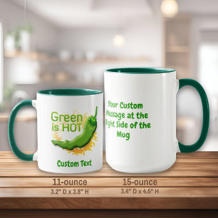 Mug Le vert est CHAUD