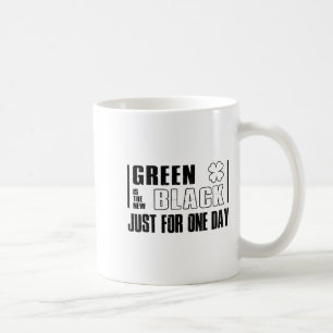 Mug Le vert est le nouveau noir Citation drôle de la S