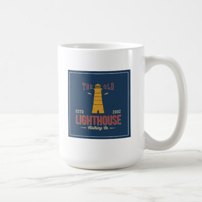 Mug Le vieil habillement Cie. de phare (Droite)