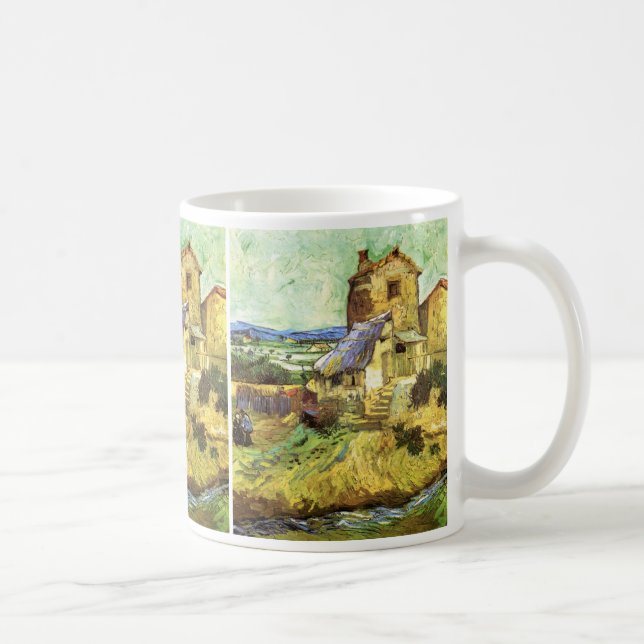 Mug Le Vieux Moulin par Vincent van Gogh (Droite)