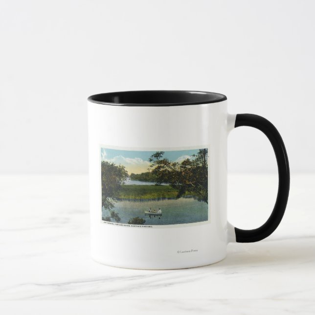 Mug Le vignoble de Martha, la scène du lac Tashmoo (Droite)
