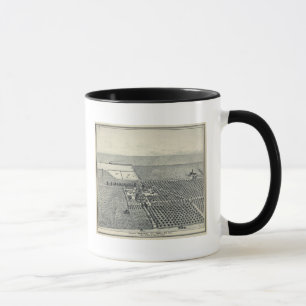 Mug Le vignoble local de Fresno