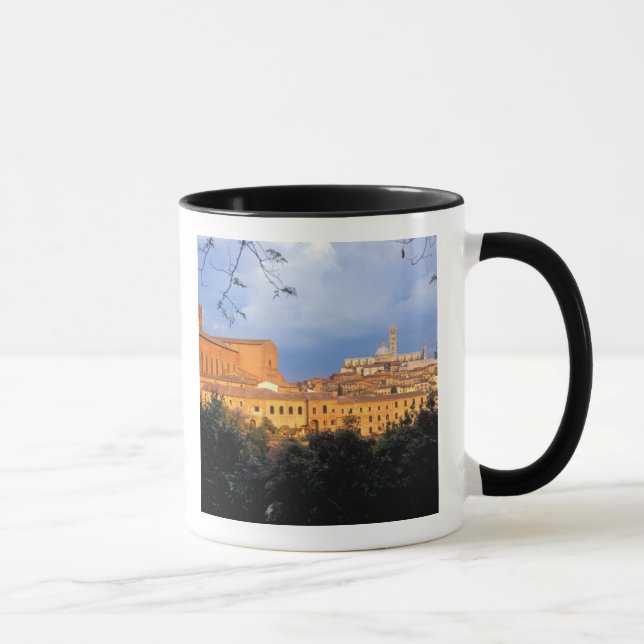Mug Le village toscan de Sienne, Italie. (Droite)