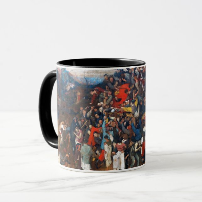 Mug Le vin de Saint Martin, Pieter Bruegel (Devant gauche)