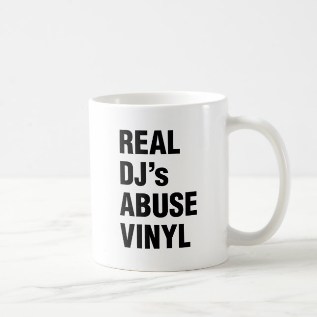 MUG LE VINYLE DE LA VIOLENCE DE VÉRITABLE DJ (Droite)