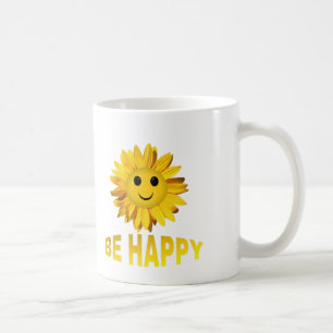 Mug Le visage de tournesol "soit" les tasses/tasses