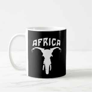 Mug Le visage des éléphants africains   Afrique