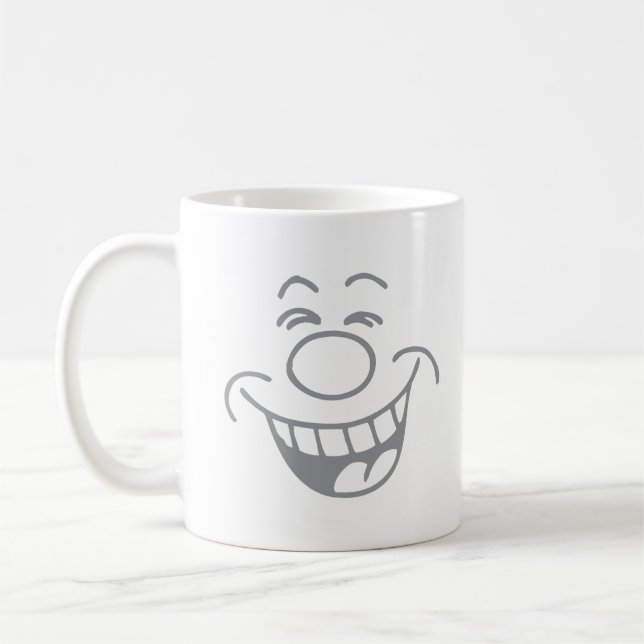 Mug Le visage riant Emoji (Gauche)