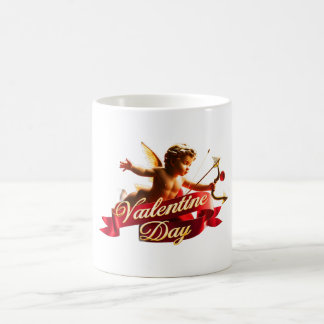 Mug "Le vol de Cupidon : une élégance de la Saint-Vale