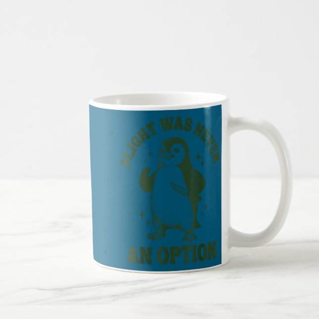 Mug Le vol n'a jamais été une option  (Droite)