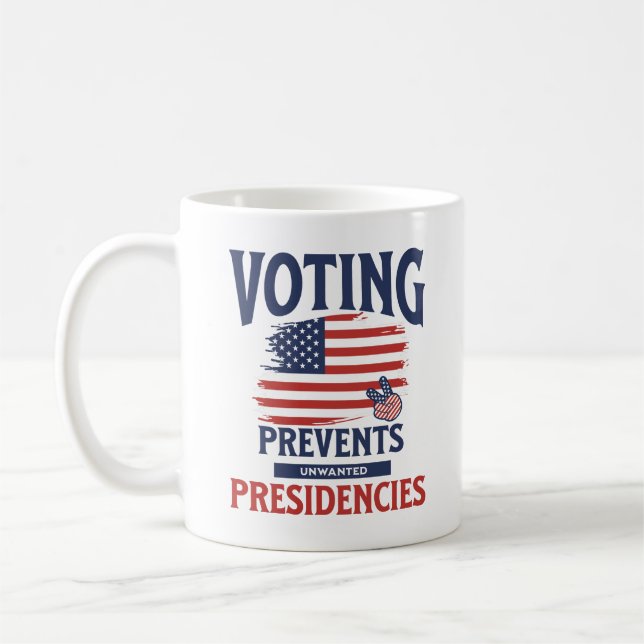Mug Le vote empêche les présidences indésirables Élect (Gauche)