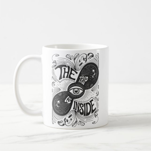 Mug Le Voyage À L'Intérieur - Psychédélique Troisième  (Gauche)