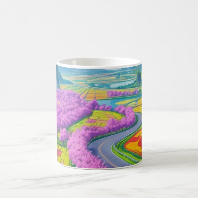 Mug "Le voyage de la nature - Paysage de rêve" (Centre)