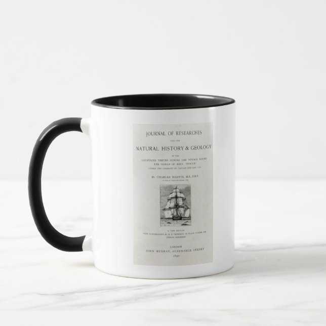Mug Le voyage du beagle (Gauche)