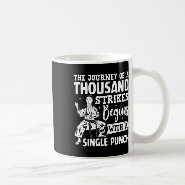 Mug Le Voyage D'Un Mille Grèves Commence Par Un Si (Droite)
